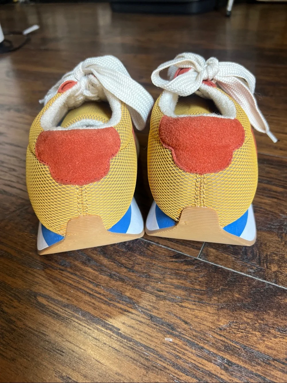 Jeffrey Campbell Retro platform sneakers orange/yellow/blue size 8